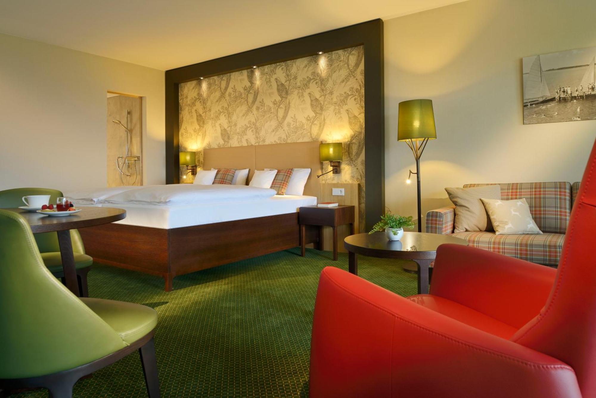 Junior Suite mit Meerblick in der Pension